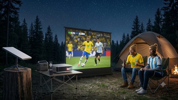 Magalu Lança Combo Starlink Mini e Projetor para Assistir à Copa 2026