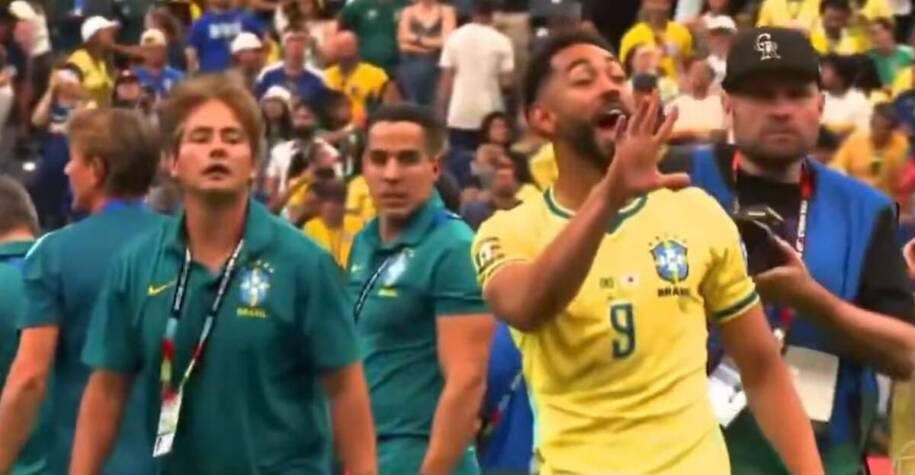 Matheus Cunha provoca Japão após vitória do Brasil na Copa: 'Tenho 5 Copas'