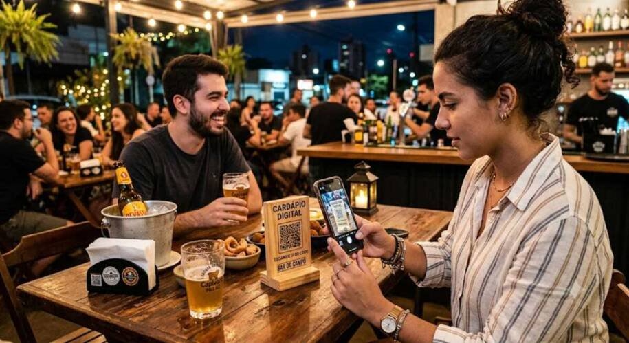 Mato Grosso do Sul acelera digitalização e transforma cardápios em QR Code