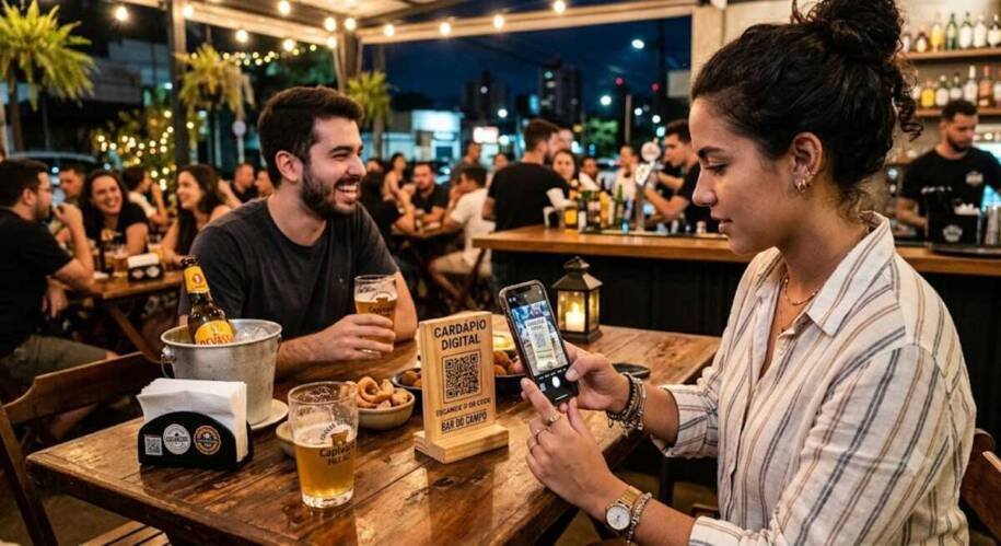 Mato Grosso do Sul acelera digitalização e transforma cardápios em QR Code