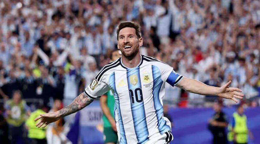 Messi quebra sete recordes e brilha na vitória da Argentina sobre a Argélia