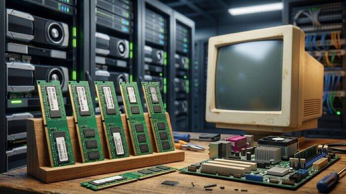 Micron, Samsung e SK hynix veem preços da memória DDR2 disparar 60% em crise