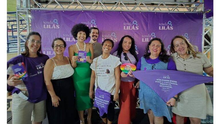 Ministério das Mulheres traz Tenda Lilás ao Terminal Severino Camelo em João Pessoa