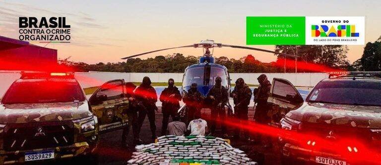 MJSP revela resultados impressionantes do Brasil Contra o Crime Organizado