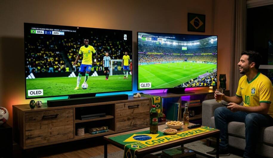 Oftalmologista alerta: distância da TV pode causar cansaço visual na Copa