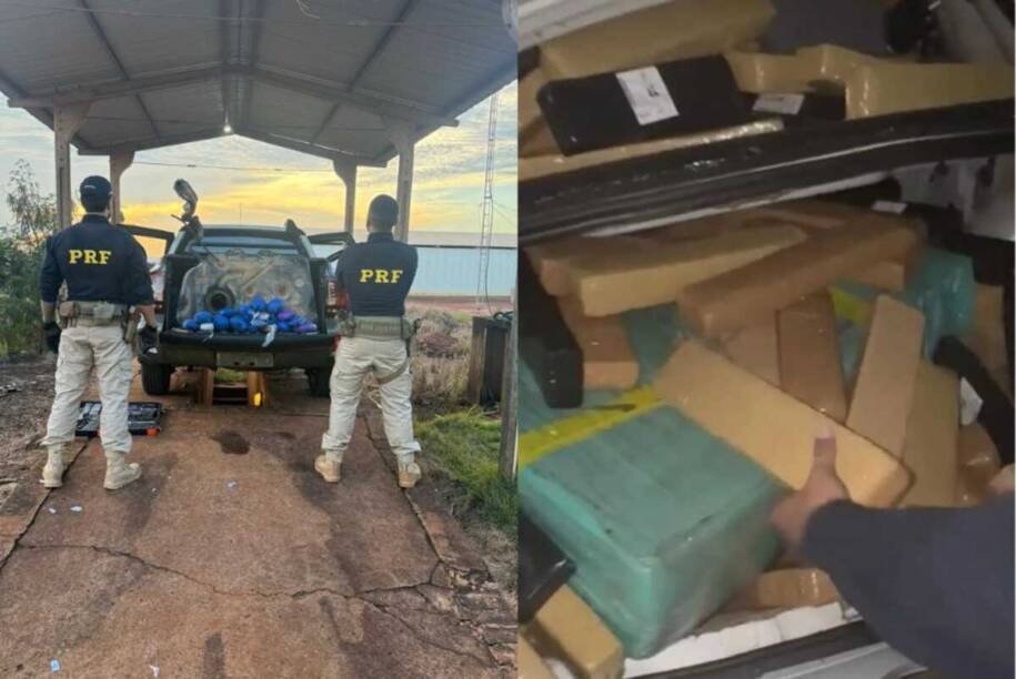 Polícia Rodoviária Federal apreende 569 kg de maconha com estudante de medicina
