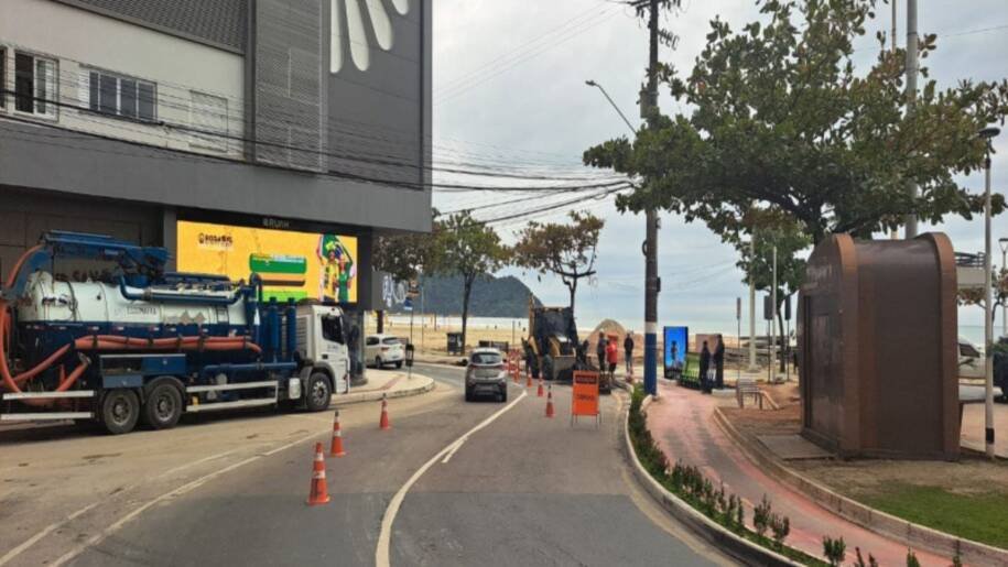 Prefeitura de Balneário Camboriú interdita Avenida Atlântica até 2026; atenção redobrada!
