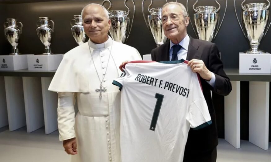 Real Madrid nomeia Papa Leão XIV como membro honorário e faz história