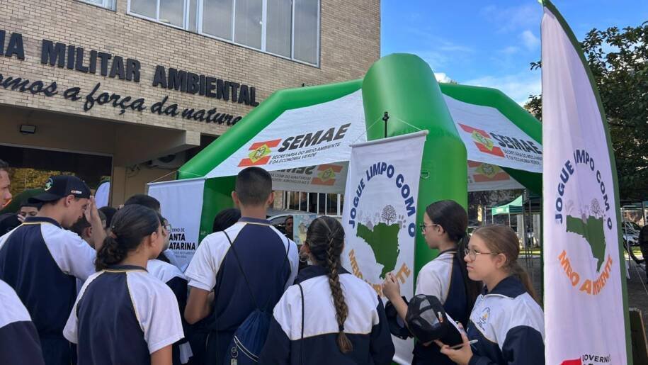Semae e Polícia Militar Ambiental promovem conscientização no Dia Nacional da Educação Ambiental