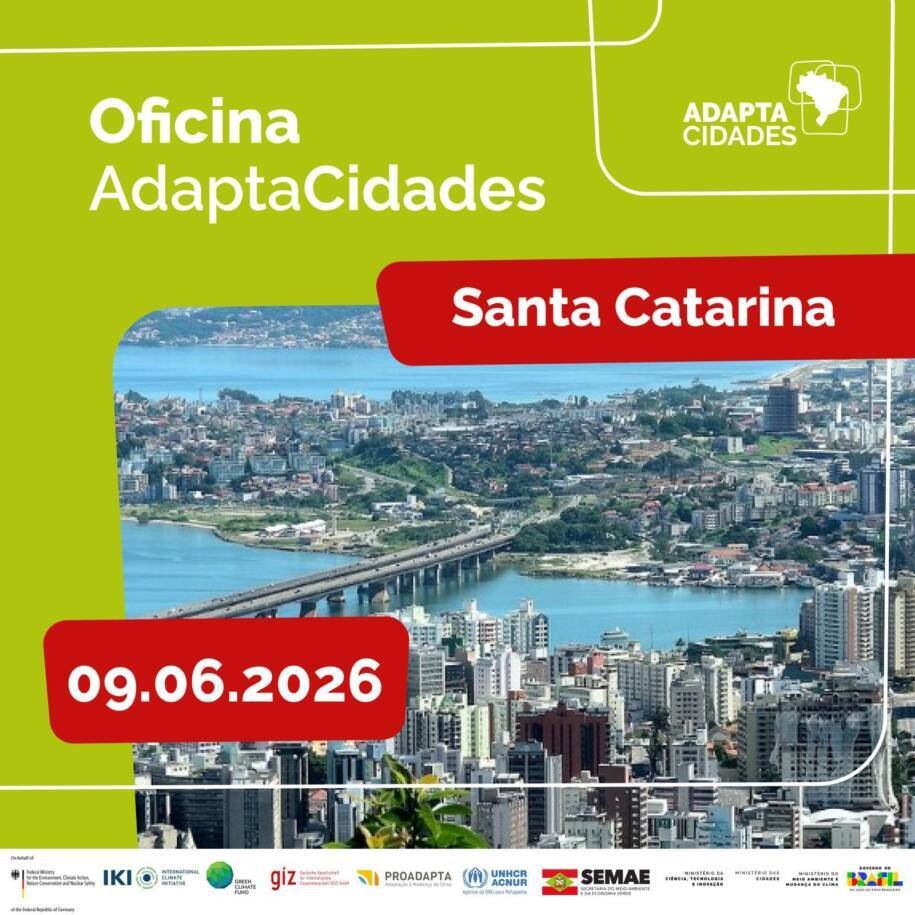 Semae inicia 1ª Oficina do AdaptaCidades e une 10 municípios de SC contra mudanças climáticas