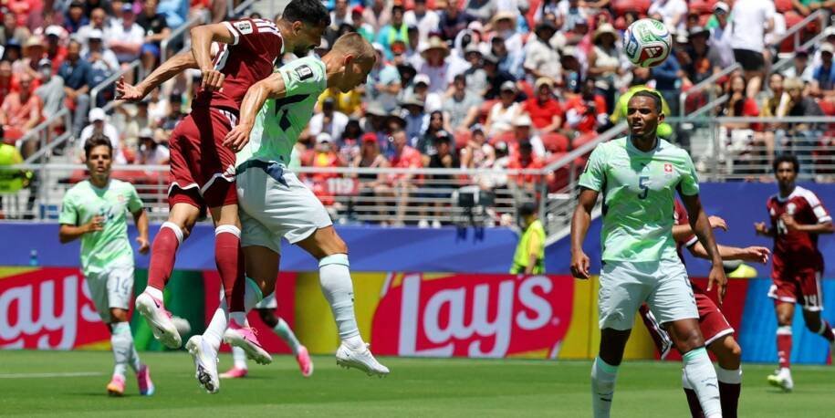 Suíça e Catar empatam em 1 a 1 e tensão aumenta após gol nos acréscimos