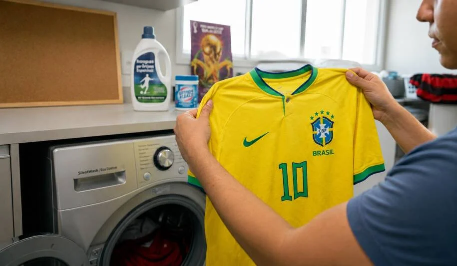 TechTudo revela como lavar a camisa da seleção brasileira e evitar desbotamento