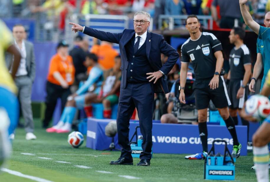 Técnico Carlo Ancelotti garante confiança após empate com Marrocos na Copa