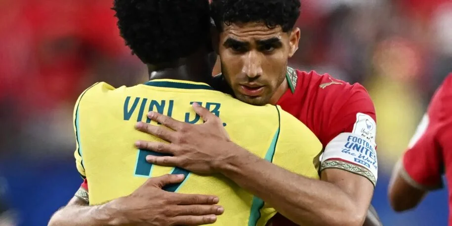 Vinícius Júnior reconhece atuação ruim do Brasil após empate com Marrocos