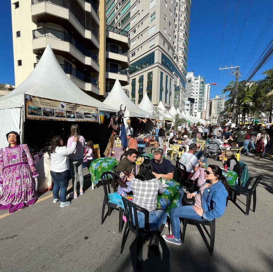 8º Arraiá Solidário de Itapema arrecada recursos para 31 entidades em festa
