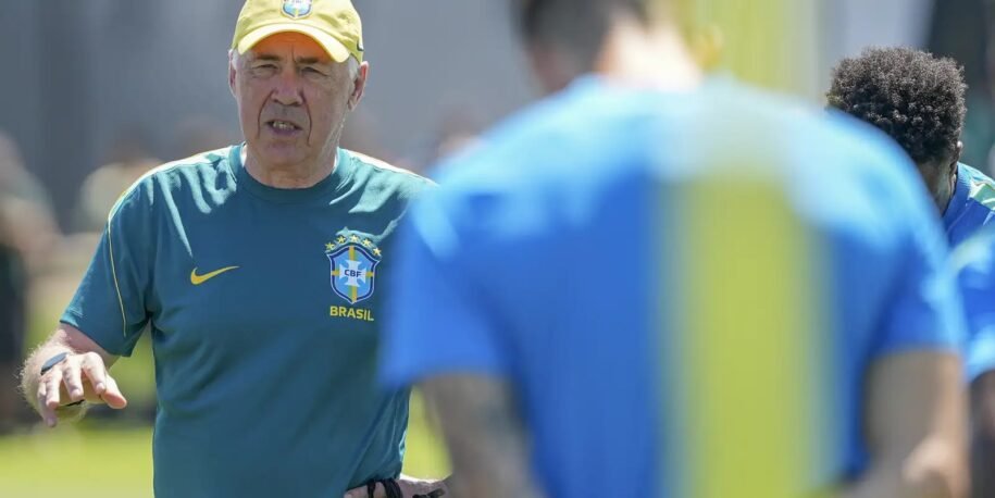 Ancelotti revela possíveis substitutos de Paquetá contra Noruega em Nova Jersey