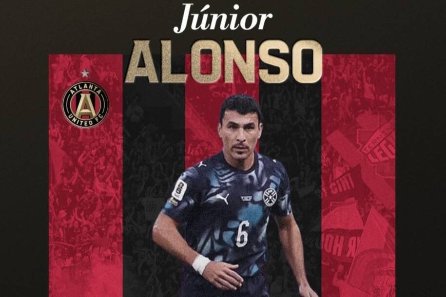 Atlanta United confirma Júnior Alonso, mas confunde jogador em vídeo polêmico