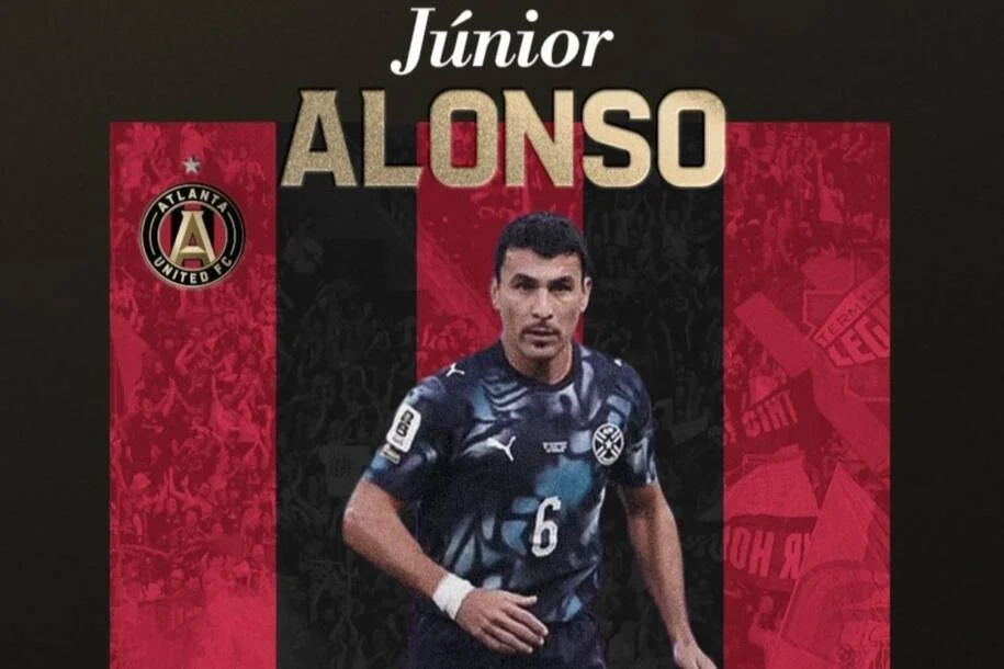 Atlanta United confirma Júnior Alonso, mas confunde jogador em vídeo polêmico