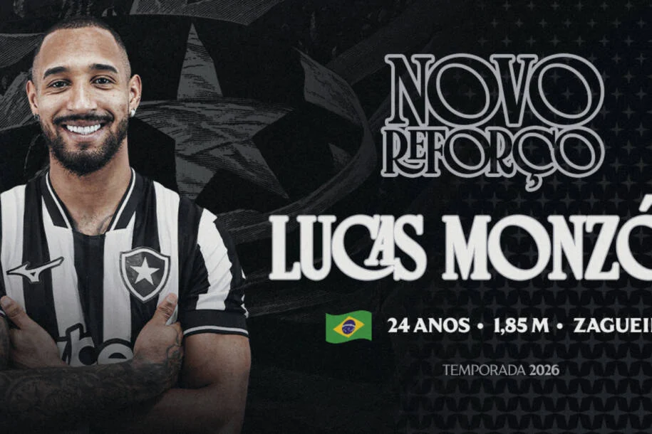 Botafogo contrata Lucas Monzón por 800 mil dólares e reforça defesa com urgência