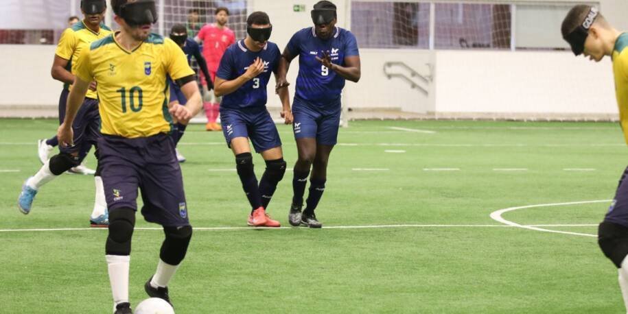 Brasil estreia no futebol de cegos contra Panamá nos Jogos Parasul-Americanos