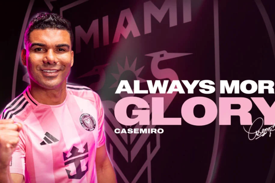 Casemiro reforça Inter Miami e se junta a Messi e Suárez na MLS