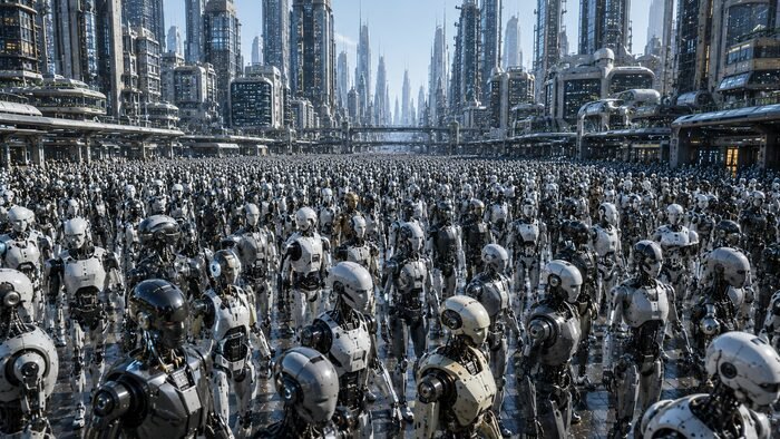 China anuncia produção de 100 mil robôs humanoides até 2026 e gera polêmica
