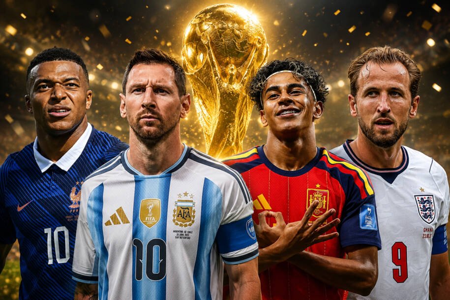 Copa do Mundo 2026 tem quatro campeões mundiais nas semifinais após 40 anos