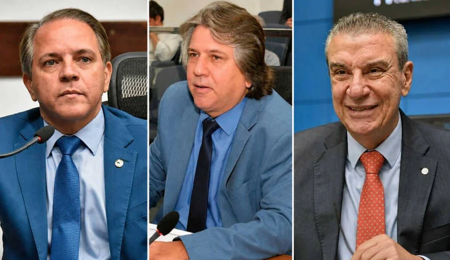 Coronel David e Paulo Corrêa disputam apoio de Reinaldo Azambuja na Alems