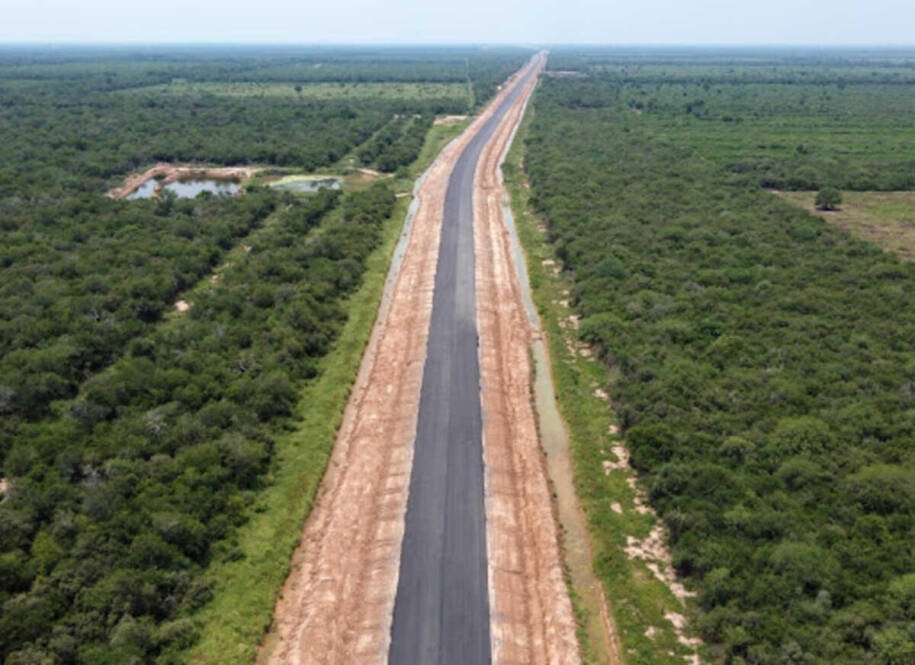 DNIT revela avanço de 38,1% na construção do acesso à Ponte Bioceânica