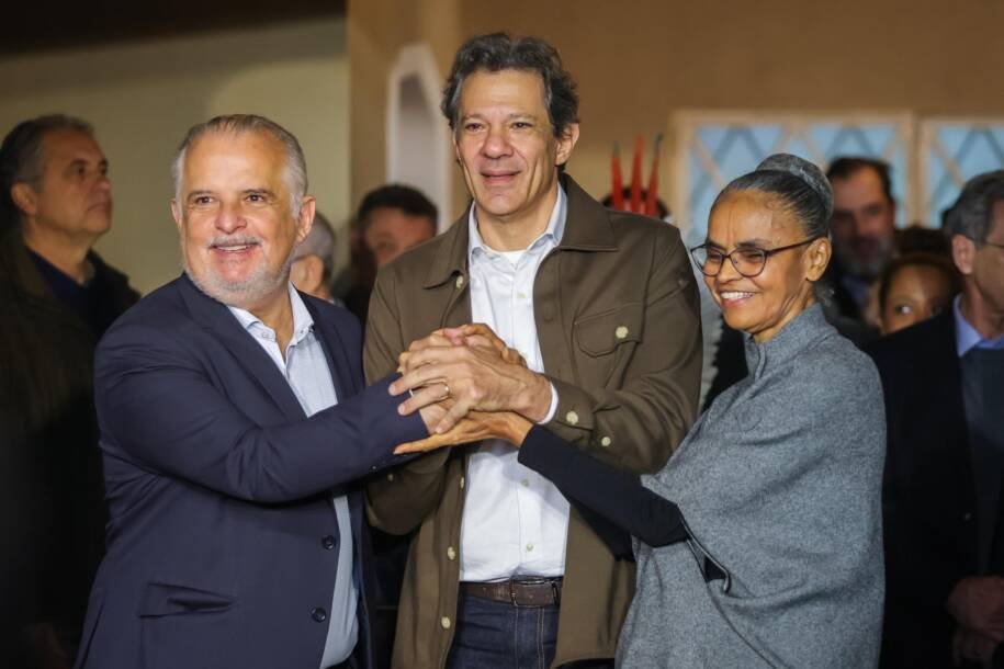 Fernando Haddad critica Tarcísio por atacar pré-candidatas Marina e Tebet