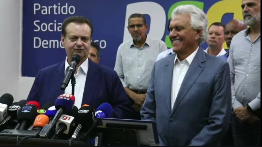 Gilberto Kassab é oficializado como vice na chapa de Caiado e critica polarização