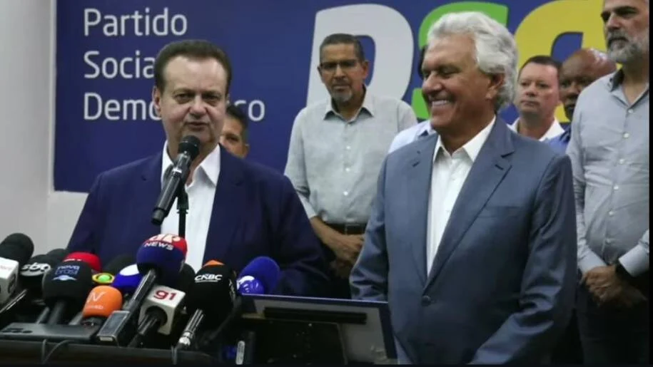 Gilberto Kassab é oficializado como vice na chapa de Caiado e critica polarização
