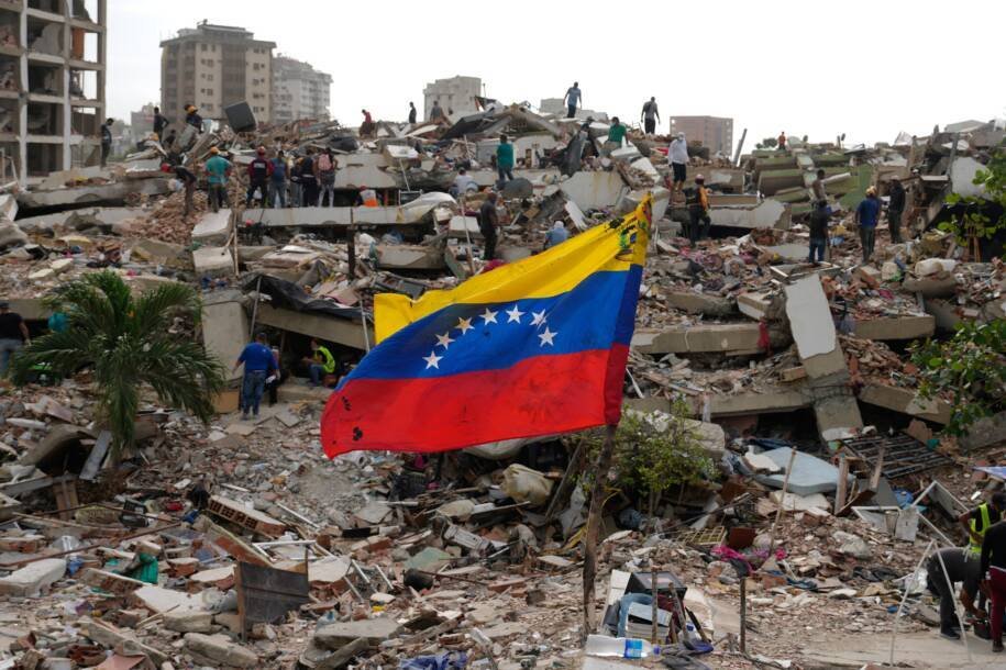 Governo da Venezuela confirma 2.954 mortos após terremotos devastadores