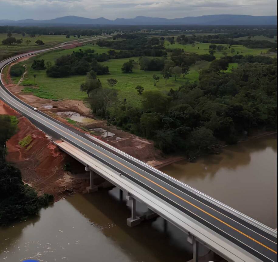Governo Federal entrega ponte sobre o Rio Aquidauana e transforma acesso rodoviário