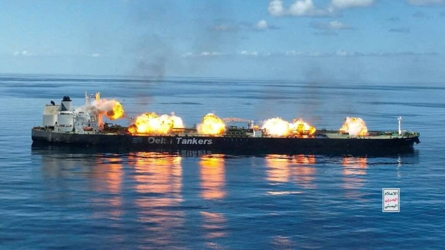Houthis atacam petroleiros sauditas e elevam tensão no Mar Vermelho em meio a guerra