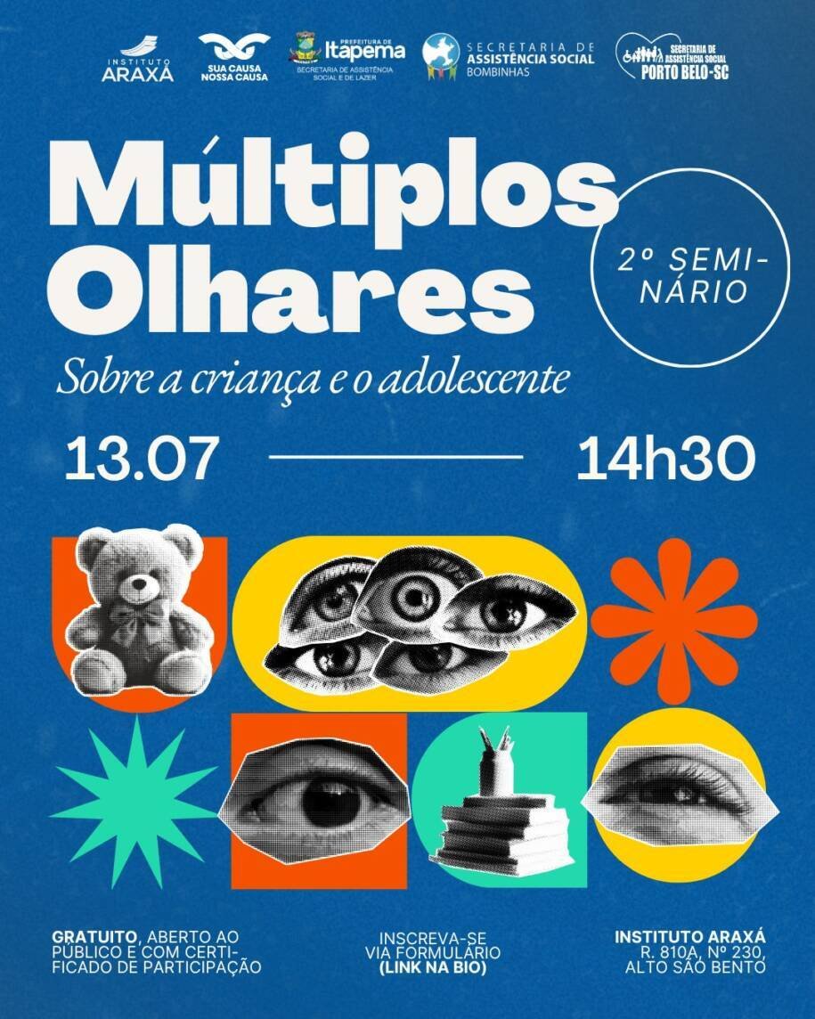 Instituto Araxá realiza 2º Seminário Múltiplos Olhares e debate direitos de crianças