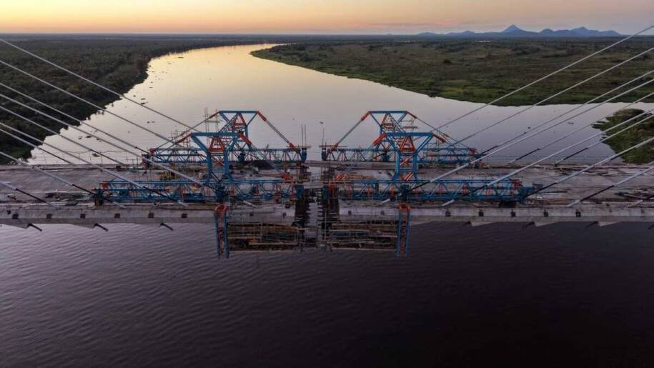 Itaipu Binacional inaugura Ponte da Rota Bioceânica e une Brasil e Paraguai