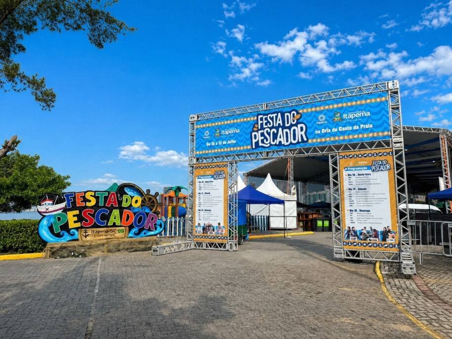 Itapema celebra Festa do Pescador 2026 com shows e gastronomia típica
