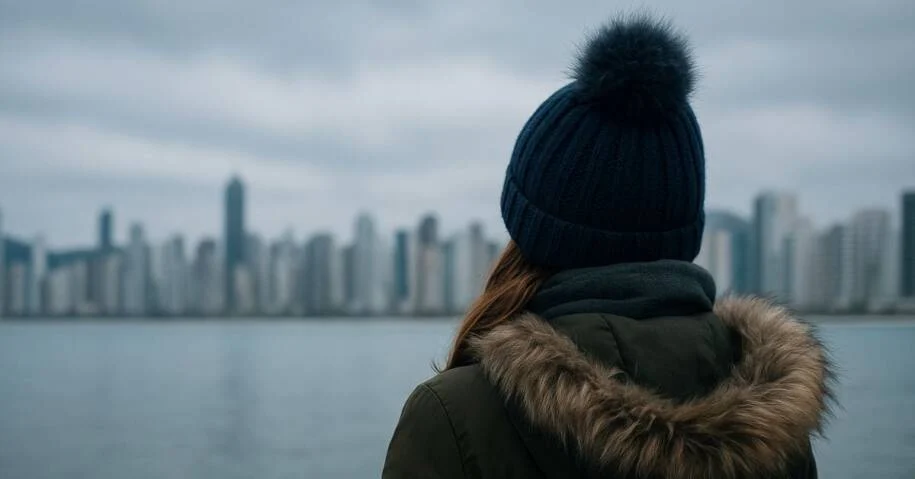 LabClima alerta: Frio intenso e chuvas ameaçam Balneário Camboriú nesta semana