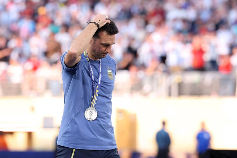 Lionel Scaloni reconhece derrota da Argentina para Espanha na final da Copa do Mundo