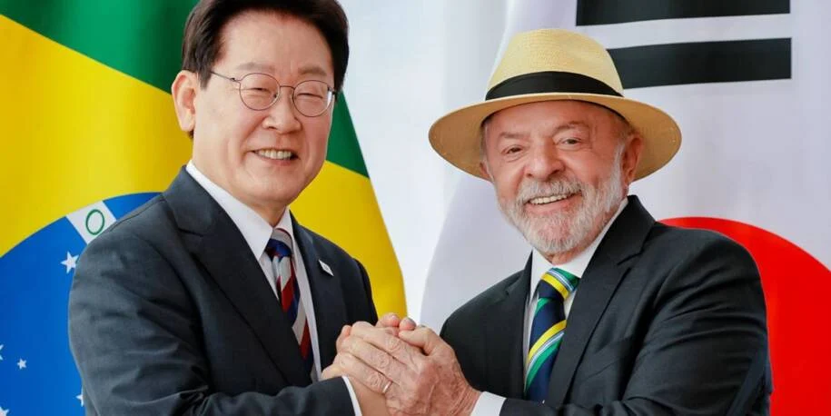 Lula e Lee Jae-Myung criam grupo de trabalho para acelerar Mercosul e Coreia do Sul