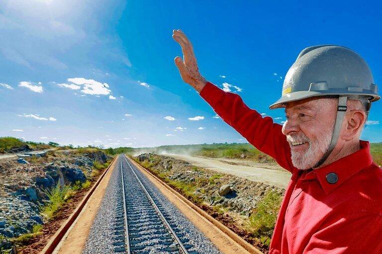 Lula entrega 101 km da Transnordestina e anuncia R$ 600 milhões em investimentos