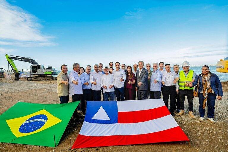 Lula inicia obras da Ponte Salvador–Itaparica e promete preservar a ilha