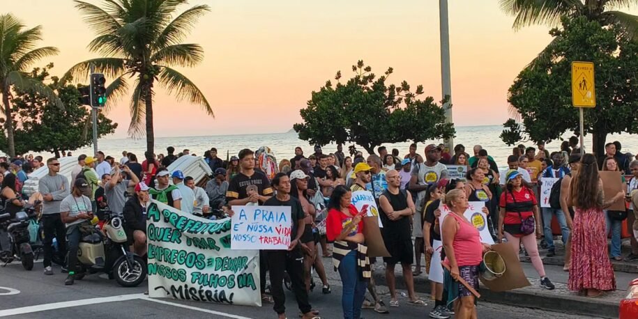 MPF pede suspensão do Tolerância Zero enquanto camelôs protestam no Rio
