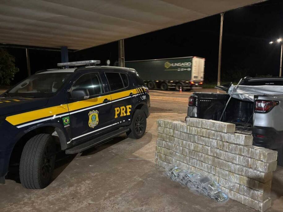 Polícia Rodoviária Federal apreende 321 kg de drogas em nobreaks adulterados