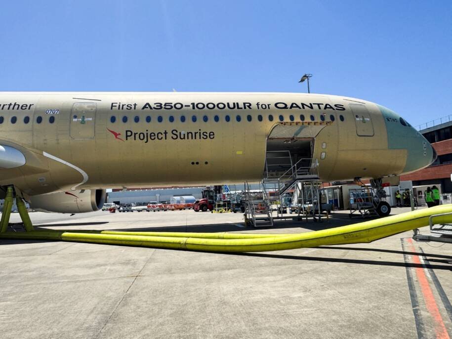 Qantas completa voo histórico de 24 horas com Airbus A350 sem escalas até a França