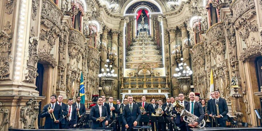 Rio Brass Band encanta no concerto que abre Conferência Internacional da WASBE 2026