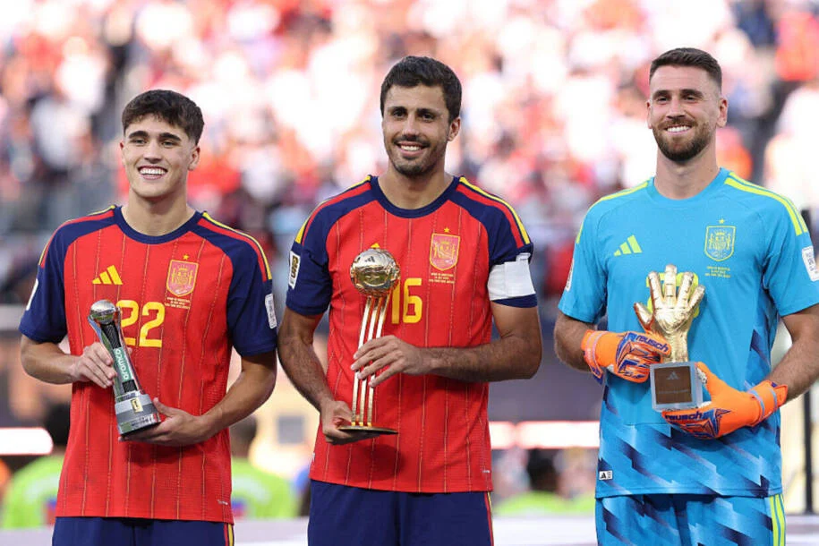 Rodri é eleito melhor jogador da Copa do Mundo de 2026 após vitória da Espanha sobre Argentina
