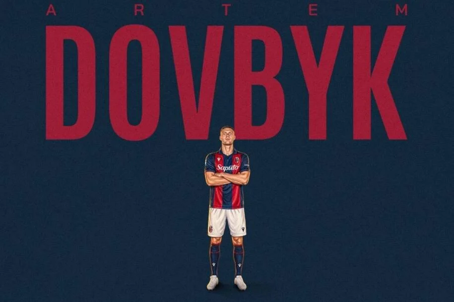 Roma empresta Artem Dovbyk ao Bologna após artilharia na Espanha e crise