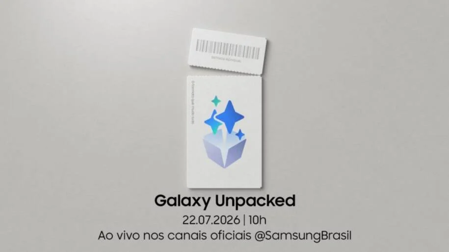 Samsung CONFIRMA lançamento do Galaxy Z Fold 8 e Z Flip 8 em julho em Londres!